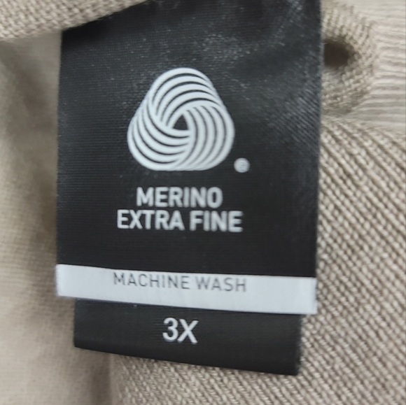 Womens Katherine Barclay Merino Wool Lghtweight Sweater size 3X - Picture 7 of 12